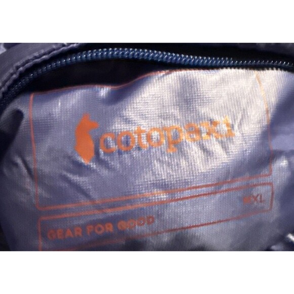 Cotopaxi XL Kusa Jacket Full Zip Parka Reversible Blue Maroon Mens Quilted NWOT - Picture 8 of 10